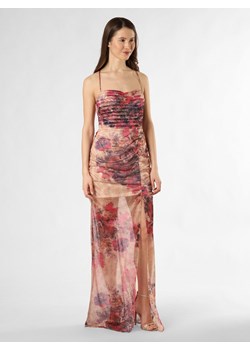ADLYSH Damska sukienka wieczorowa Kobiety wyrazisty róż wzorzysty ze sklepu vangraaf w kategorii Sukienki - zdjęcie 172093352