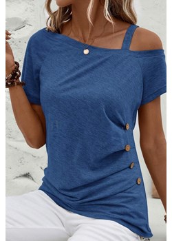 Bluzka REZIMOLDA BLUE ze sklepu Ivet Shop w kategorii Bluzki damskie - zdjęcie 172094814