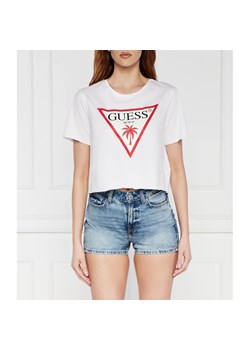 Guess T-shirt | Cropped Fit ze sklepu Gomez Fashion Store w kategorii Bluzki damskie - zdjęcie 172096042