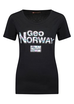 Geographical Norway Koszulka &quot;Jiliane&quot; w kolorze czarnym ze sklepu Limango Polska w kategorii Bluzki damskie - zdjęcie 172103383