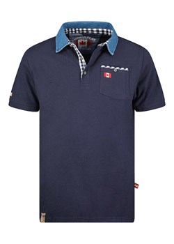 Canadian Peak Koszulka polo &quot;Kerwineak&quot; w kolorze granatowym ze sklepu Limango Polska w kategorii T-shirty męskie - zdjęcie 172103434