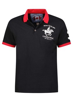 Canadian Peak Koszulka polo &quot;Koltoneak&quot; w kolorze czarnym ze sklepu Limango Polska w kategorii T-shirty męskie - zdjęcie 172103443