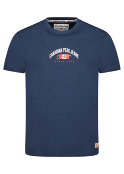 Canadian Peak Koszulka &quot;Jhageneak&quot; w kolorze granatowym ze sklepu Limango Polska w kategorii T-shirty męskie - zdjęcie 172103452