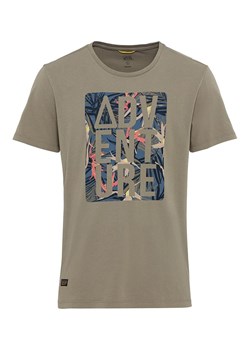 Camel Active Koszulka w kolorze khaki ze sklepu Limango Polska w kategorii T-shirty męskie - zdjęcie 172103774