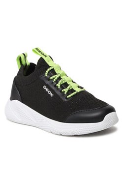Geox Sneakersy J Sprintye B. A J25GBA 0006K C9999 M Czarny ze sklepu MODIVO w kategorii Buty sportowe dziecięce - zdjęcie 172104542