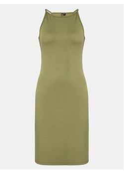 Pieces Sukienka dzianinowa Ostina 17124786 Zielony Slim Fit ze sklepu MODIVO w kategorii Sukienki - zdjęcie 172104551