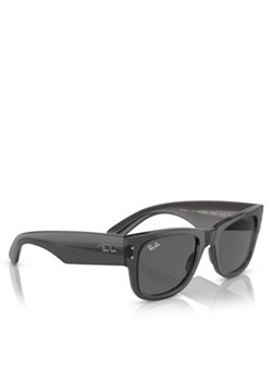 Ray-Ban Okulary przeciwsłoneczne Mega Wayfarer 0RB0840S 1406B1 Czarny ze sklepu MODIVO w kategorii Okulary przeciwsłoneczne damskie - zdjęcie 172104583