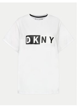DKNY Sport T-Shirt DPPT5894 Biały Regular Fit ze sklepu MODIVO w kategorii Bluzki damskie - zdjęcie 172104861
