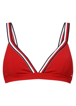Tommy Hilfiger Damski stanik bikini - usztywniany Kobiety czerwony jednolity ze sklepu vangraaf w kategorii Stroje kąpielowe - zdjęcie 172105214