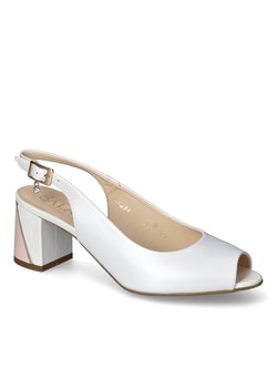 Sandały Sala 20234/1851 Białe lico ze sklepu Arturo-obuwie w kategorii Sandały damskie - zdjęcie 172106113