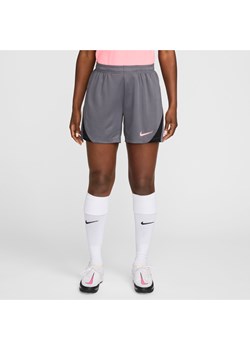 Damskie spodenki piłkarskie Dri-FIT Nike Strike - Szary ze sklepu Nike poland w kategorii Szorty - zdjęcie 172107812