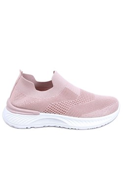 Buty sportowe skarpetkowe Suare Pink różowe ze sklepu ButyModne.pl w kategorii Buty sportowe damskie - zdjęcie 172108014