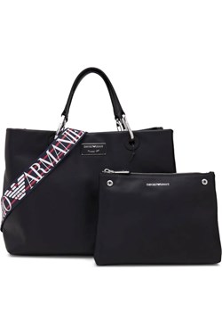Emporio Armani Skórzana shopperka + saszetka ze sklepu Gomez Fashion Store w kategorii Torby Shopper bag - zdjęcie 172109522