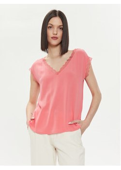 ONLY Bluzka Jasmina 15252241 Różowy Regular Fit ze sklepu MODIVO w kategorii Bluzki damskie - zdjęcie 172110911