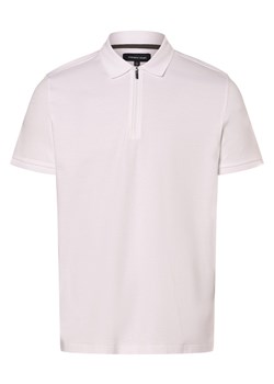 Andrew James Męska koszulka polo Mężczyźni Bawełna biały jednolity ze sklepu vangraaf w kategorii T-shirty męskie - zdjęcie 172111370