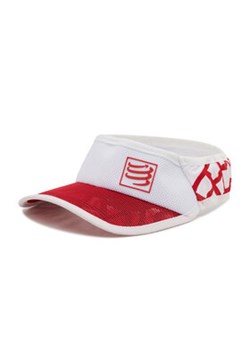 Compressport Daszek Spiderweb Ultra Visor 18644 Biały ze sklepu MODIVO w kategorii Czapki z daszkiem damskie - zdjęcie 172113304