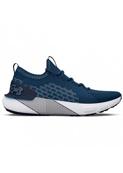 Męskie buty do biegania Under Armour UA HOVR Phantom 3 SE - niebieskie ze sklepu Sportstylestory.com w kategorii Buty sportowe męskie - zdjęcie 172115014