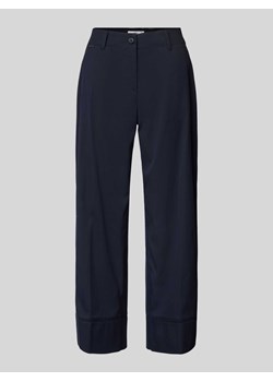 Spodnie w jednolitym kolorze ze sklepu Peek&Cloppenburg  w kategorii Spodnie damskie - zdjęcie 172115161