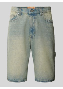 Szorty jeansowe z haftami ze sklepu Peek&Cloppenburg  w kategorii Spodenki męskie - zdjęcie 172115222
