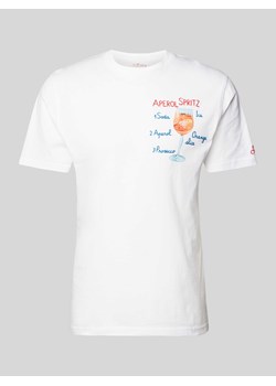 T-shirt z nadrukiem ze sloganem ze sklepu Peek&Cloppenburg  w kategorii T-shirty męskie - zdjęcie 172115230