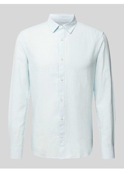 Koszula casualowa o kroju regular fit z kołnierzykiem typu kent model ‘CAIDENLS’ ze sklepu Peek&Cloppenburg  w kategorii Koszule męskie - zdjęcie 172115243