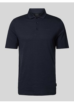 Koszulka polo o kroju slim fit w jednolitym kolorze ze sklepu Peek&Cloppenburg  w kategorii T-shirty męskie - zdjęcie 172115332
