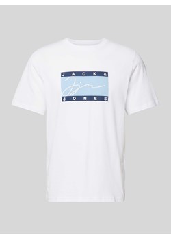 T-shirt z nadrukiem z logo model ‘JOSHUA’ ze sklepu Peek&Cloppenburg  w kategorii T-shirty męskie - zdjęcie 172115340
