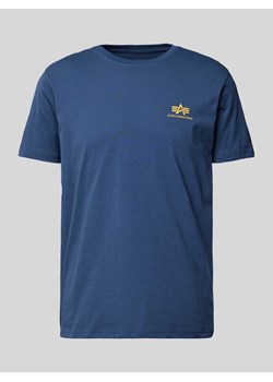 T-shirt z nadrukiem z logo model ‘BASIC’ ze sklepu Peek&Cloppenburg  w kategorii T-shirty męskie - zdjęcie 172115433
