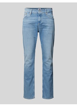 Jeansy o kroju regular straight fit z wyhaftowanym logo model ‘RYAN’ ze sklepu Peek&Cloppenburg  w kategorii Jeansy męskie - zdjęcie 172115521