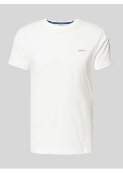 T-shirt z wyhaftowanym logo ze sklepu Peek&Cloppenburg  w kategorii T-shirty męskie - zdjęcie 172115584