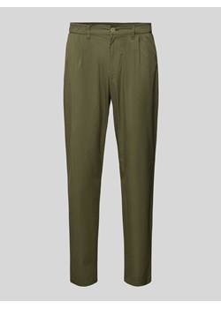 Spodnie z wpuszczanymi kieszeniami model ‘TINO’ ze sklepu Peek&Cloppenburg  w kategorii Spodnie męskie - zdjęcie 172115694