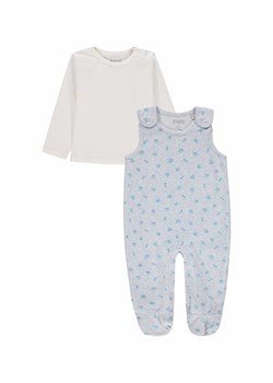 Chłopięcy komplet błękitny śpiochy z koszulką z długim rękawem ze sklepu 5.10.15 w kategorii Komplety niemowlęce - zdjęcie 172115924