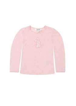 Dziecięca bluzka z długim rękawem różowa ze sklepu 5.10.15 w kategorii Kaftaniki i bluzki - zdjęcie 172115960
