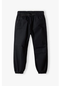 Czarne spodnie chłopięce - bojówki - Lincoln&Sharks ze sklepu 5.10.15 w kategorii Spodnie chłopięce - zdjęcie 172116022