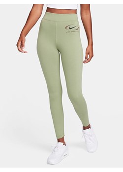 Nike Legginsy sportowe w kolorze zielonym ze sklepu Limango Polska w kategorii Spodnie damskie - zdjęcie 172118544