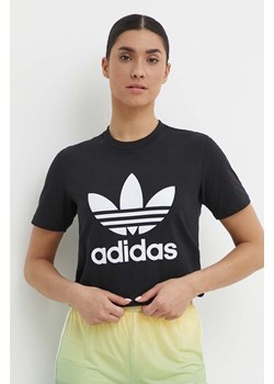 adidas Originals - T-shirt GN2896 GN2896-BLACK ze sklepu PRM w kategorii Bluzki damskie - zdjęcie 172118743