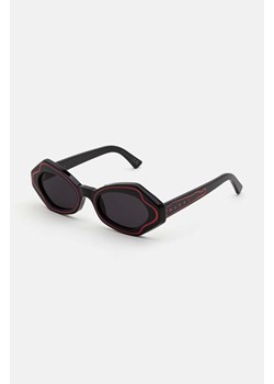 Marni okulary przeciwsłoneczne Unlahand kolor czarny EYMRN00064 001 N9L ze sklepu PRM w kategorii Okulary przeciwsłoneczne damskie - zdjęcie 172119070