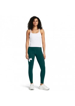 Damskie legginsy dzianinowe Under Armour Campus Legging - zielone ze sklepu Sportstylestory.com w kategorii Spodnie damskie - zdjęcie 172120124