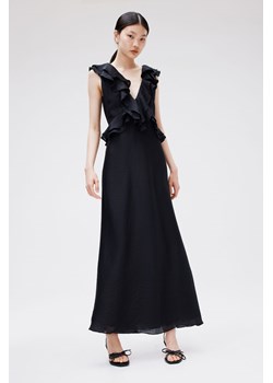 H & M - Sukienka z falbanami - Czarny ze sklepu H&M w kategorii Sukienki - zdjęcie 172120222