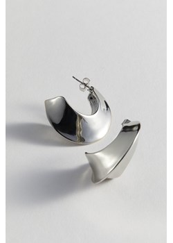 H & M - Kolczyki kółka o ostrej krawędzi - Srebrny ze sklepu H&M w kategorii Kolczyki - zdjęcie 172120233