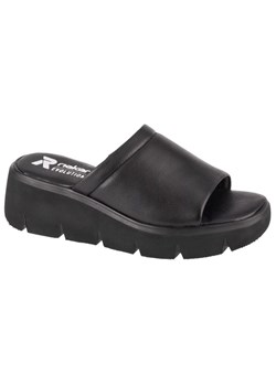 Klapki Rieker Flip-Flops W W1551-00 czarne ze sklepu ButyModne.pl w kategorii Klapki damskie - zdjęcie 172120553