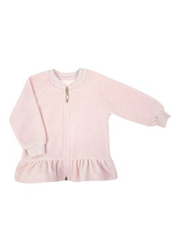 Bluza rozpinana dla dziewczynki w kolorze liliowym ze sklepu 5.10.15 w kategorii Bluzy dziewczęce - zdjęcie 172122031