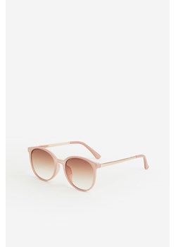 H & M - Okrągłe okulary przeciwsłoneczne - Różowy ze sklepu H&M w kategorii Okulary przeciwsłoneczne damskie - zdjęcie 172122490