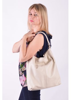 Shopper BERGAMO ZIP ze sklepu Designs Fashion Store w kategorii Torby Shopper bag - zdjęcie 172125554