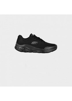 Męskie sneakersy Skechers Arch Fit - czarne ze sklepu Sportstylestory.com w kategorii Buty sportowe męskie - zdjęcie 172126022