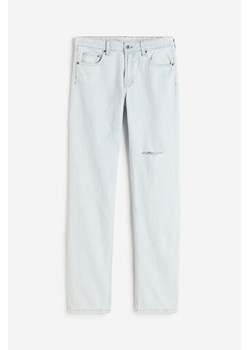 H & M - Straight Low Jeans - Niebieski ze sklepu H&M w kategorii Jeansy damskie - zdjęcie 172126301