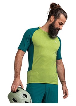 Schöffel Koszulka kolarska &quot;Auvergne&quot; w kolorze zielonym ze sklepu Limango Polska w kategorii T-shirty męskie - zdjęcie 172126701