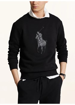 Bluza Ralph Lauren czarne skórzane  logo czarna  DM ze sklepu Moda Męska w kategorii Bluzy męskie - zdjęcie 172129910