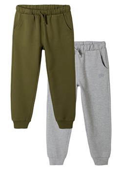 Szare i khaki spodnie dresowe dla chłopca - Limited Edition ze sklepu 5.10.15 w kategorii Spodnie chłopięce - zdjęcie 172133454