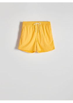 Reserved - Gładkie szorty plażowe - żółty ze sklepu Reserved w kategorii Kąpielówki - zdjęcie 172134712